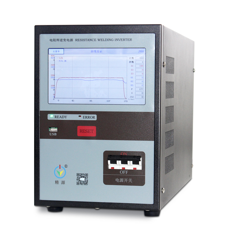 精密微焊接機頭 - 伺服電機驅動機頭 - 5 觸摸屏精密電阻焊控制器