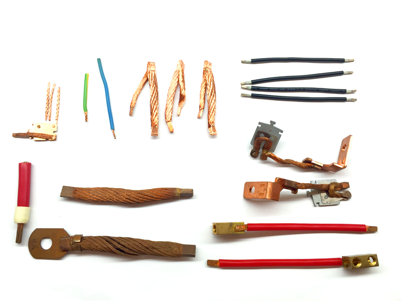 多股電子線壓方整形焊接 - 電子線束焊接 - 1